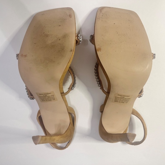 Steve Madden - Tan Sandal Heels Size 8.5 - Picture 7 of 14